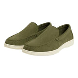Casual Men's Loafers – Olive