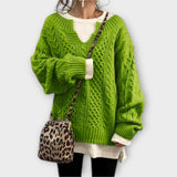 Perfectly Fitted Cable Knit Sweater