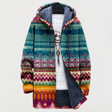 Jacket with Ethnic Pattern