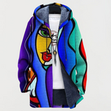 Jacket with Colorful Graphics