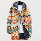 Jacket with Ethnic Pattern
