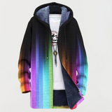 Jacket with a Rainbow Tail in Shades