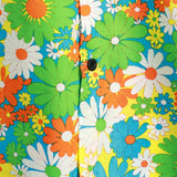 Hawaiian Cotton Button-Up Shirt for Men