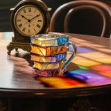 Handcrafted 3D Mug for Book Lovers