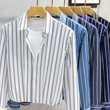 Elegant Striped Men's Shirt