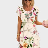Camille – Elegant, airy dress with ruffles