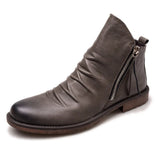 Vega Leather Ankle Boots