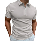Polo Shirt with Zipper