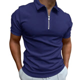 Polo Shirt with Zipper