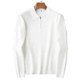Elegant Men's Zip Sweater