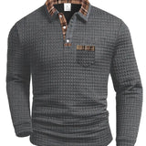 Patterned Polo Shirt
