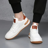 Leather Shoes with High Sole