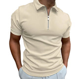 Polo Shirt with Zipper