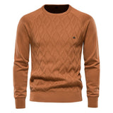 Men's Theodor Sweater with Diamond Pattern