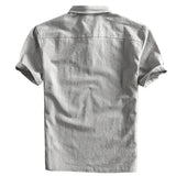 San Julian Polo Shirt with Linen Finish