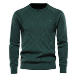 Men's Theodor Sweater with Diamond Pattern