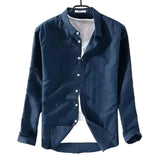 Casual Cotton-Linen Shirt