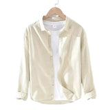 Casual Cotton-Linen Shirt