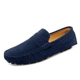 Suede Boat Moccasins