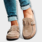 Julie - Women's Orthopedic Loafers with Decorative Buckle