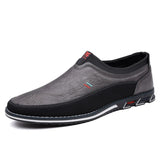 Leather Business Slip-On Shoes
