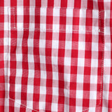 Cotton Summer Short Sleeve Shirt for Men, Solid Color, with Pocket and Buttons