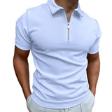 Polo Shirt with Zipper