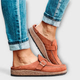 Julie - Women's Orthopedic Loafers with Decorative Buckle