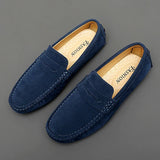 Suede Boat Moccasins