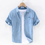 Short Sleeve Denim Shirt
