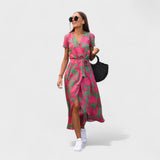 Pink Lily - Boho Chic Dress