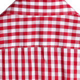 Cotton Summer Short Sleeve Shirt for Men, Solid Color, with Pocket and Buttons