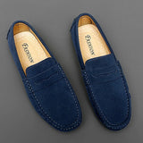 Suede Boat Moccasins