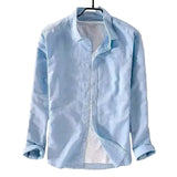 Casual Cotton-Linen Shirt