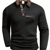 Patterned Polo Shirt
