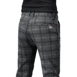 Checked Casual Pants