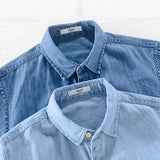 Short Sleeve Denim Shirt