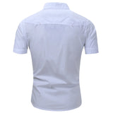 Short Sleeve Cotton Cargo Shirt