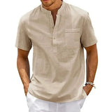 Elegant Cotton-Linen Shirt