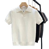 Breathable Sweater Polo Shirt