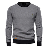 Steinmann Men's Sweater with Diamond Pattern
