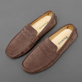 Suede Boat Moccasins