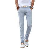 Slim Fit Linen Pants
