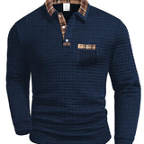 Patterned Polo Shirt