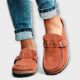 Julie - Women's Orthopedic Loafers with Decorative Buckle