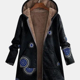 Sage - Tribal Pattern Sherpa Jacket