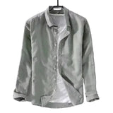 Casual Cotton-Linen Shirt