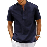 Elegant Cotton-Linen Shirt