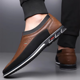 Leather Business Slip-On Shoes