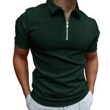 Polo Shirt with Zipper